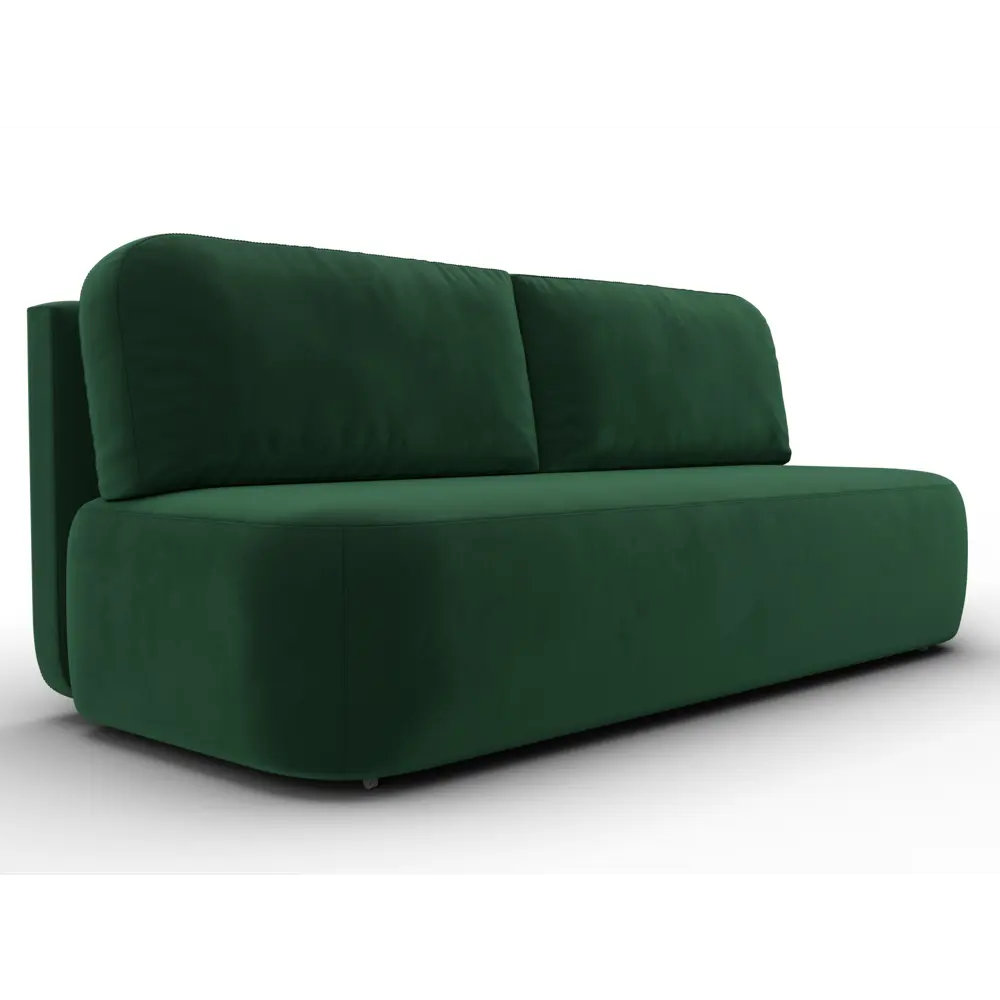 Фото Диван раскладной Лига диванов Лига-090 206x81x91 см велюр цвет seven 626 зеленый Фото Диван раскладной Лига диванов Лига-090 206x81x91 см велюр цвет seven 626 зеленый