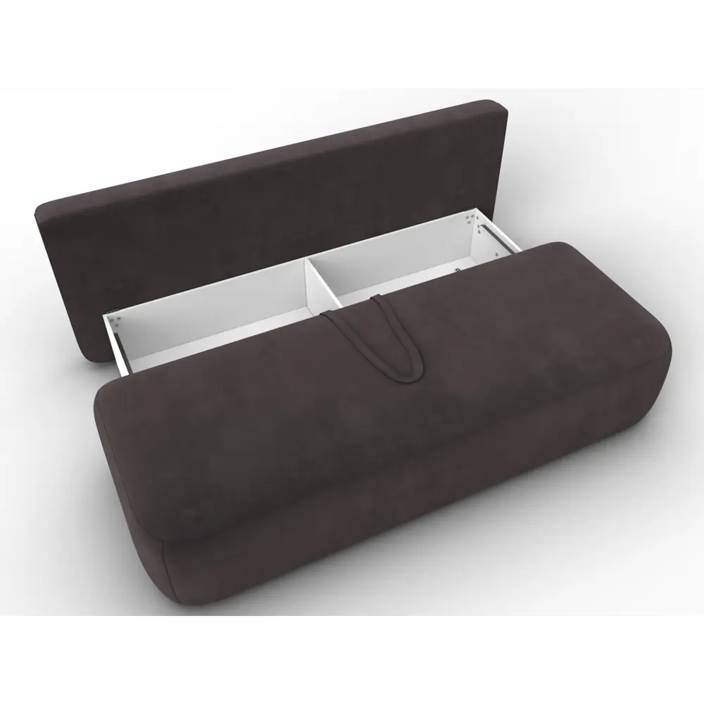 Фото 7 Диван раскладной Лига диванов Лига-090 206x81x91 см велюр цвет seven 727 коричневый Фото 7 Диван раскладной Лига диванов Лига-090 206x81x91 см велюр цвет seven 727 коричневый