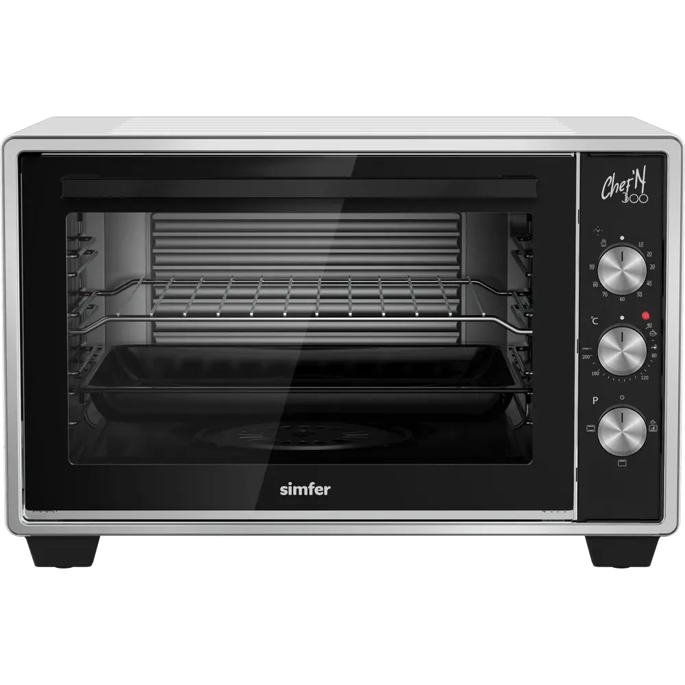 Фото Электропечь 1300 Вт Simfer M30W03 45x54.5x36.5 см цвет белый Фото Электропечь 1300 Вт Simfer M30W03 45x54.5x36.5 см цвет белый
