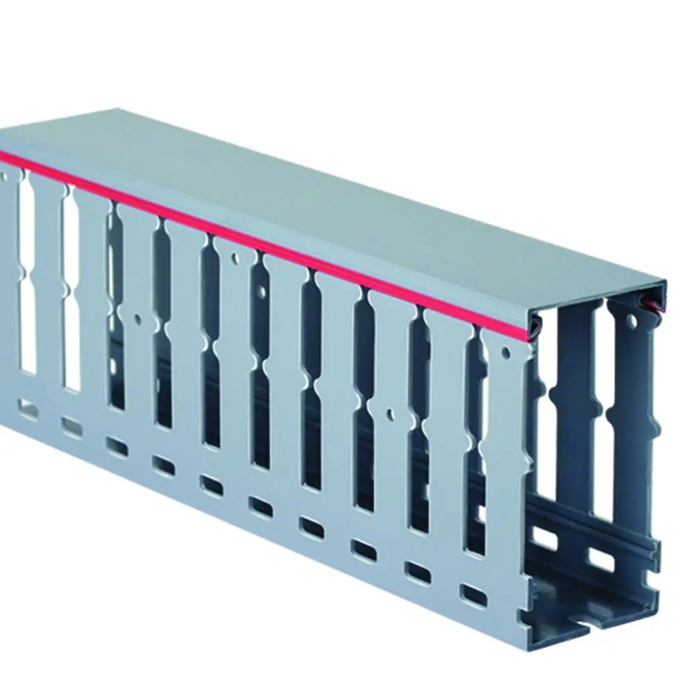 Фото Короб перфорированный DKC RL12 80x100 2 м серый 00170RL