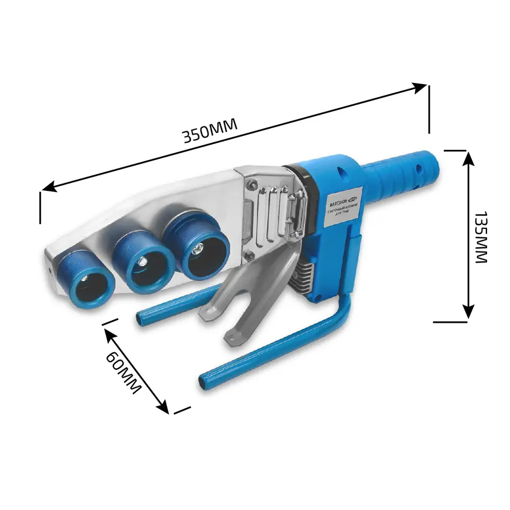 Фото 6 Аппарат для сварки пластиковых труб Мегеон 1600 Вт