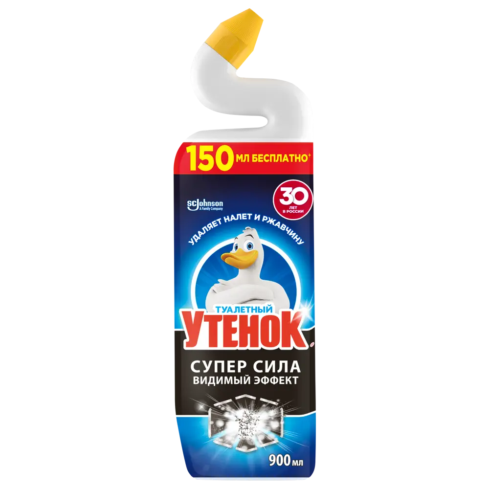 Фото Средство чистящее для унитаза Туалетный утенок Видимый эффект 900 мл