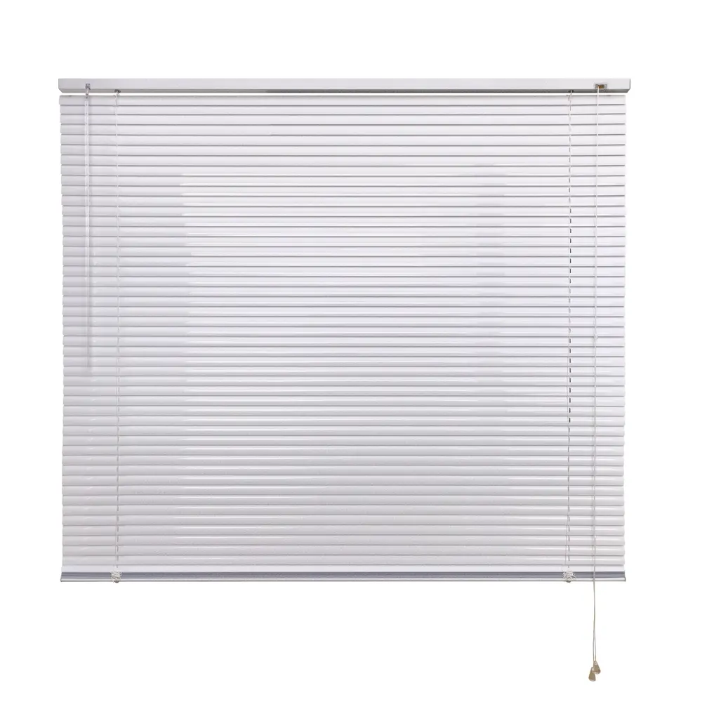 Фото 3 Жалюзи 120x160 см алюминий цвет белый Фото 3 Жалюзи 120x160 см алюминий цвет белый