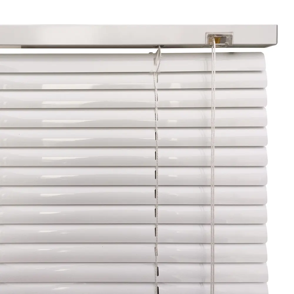 Фото 2 Жалюзи 120x160 см алюминий цвет белый Фото 2 Жалюзи 120x160 см алюминий цвет белый