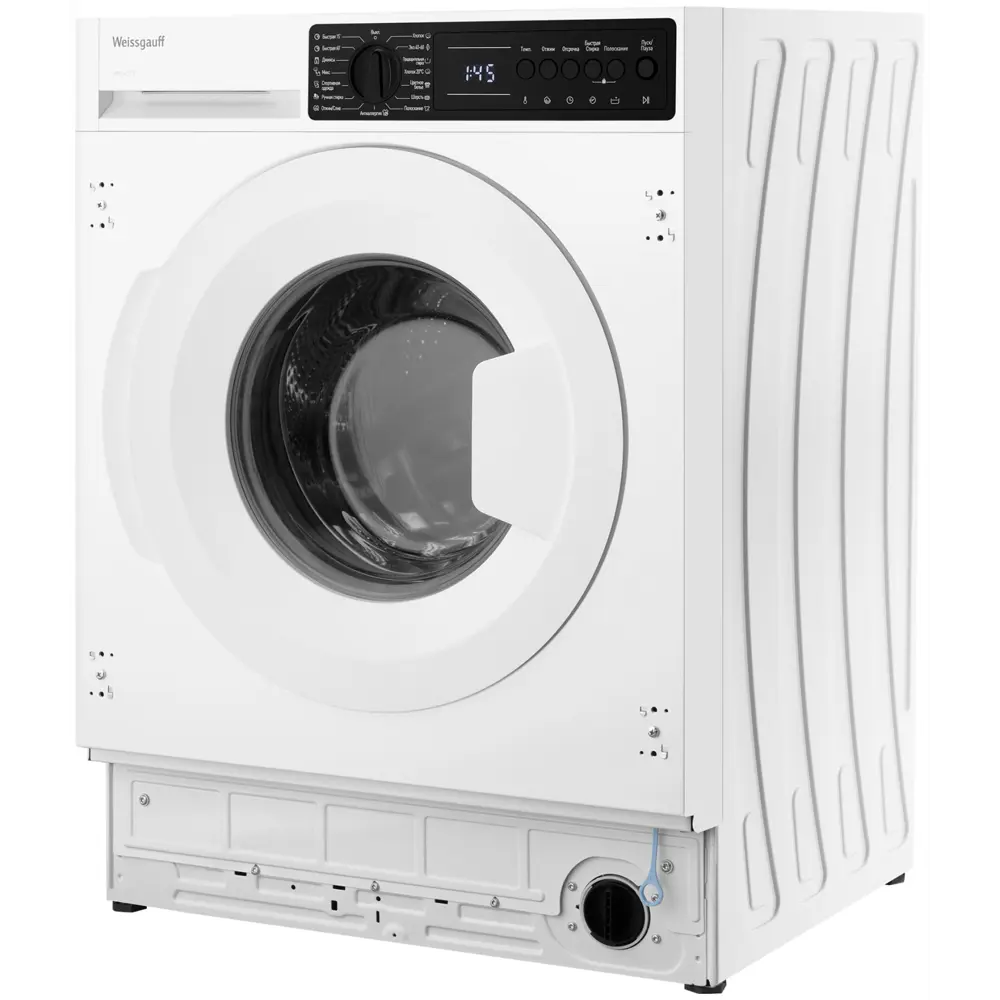 Фото 6 Встраиваемая стиральная машина Weissgauff Wmi 54127 d 59.7x81.7x54.4 см 7 кг цвет белый