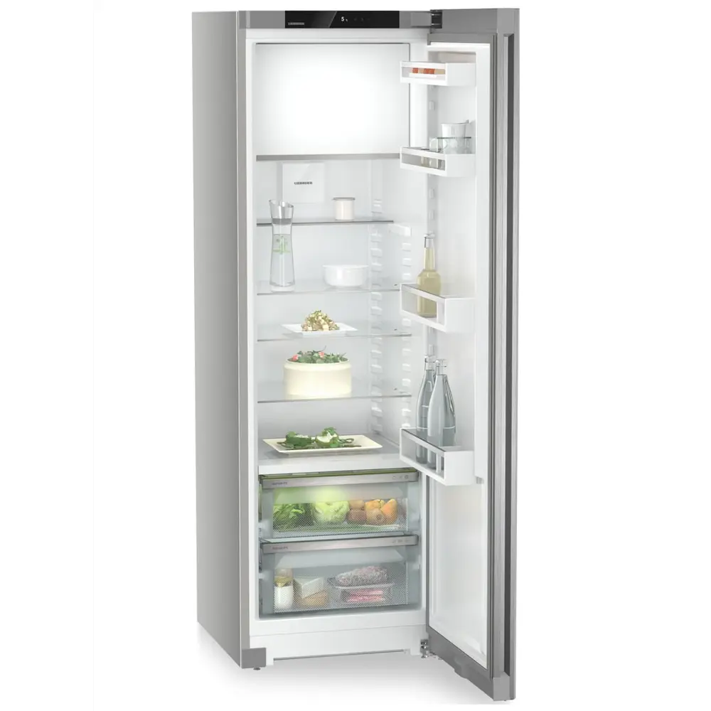 Фото 6 Отдельностоящий холодильник Liebherr RBsfd 5221-22 001 BioFresh 59.7x185.5 см цвет серебристый Фото 6 Отдельностоящий холодильник Liebherr RBsfd 5221-22 001 BioFresh 59.7x185.5 см цвет серебристый