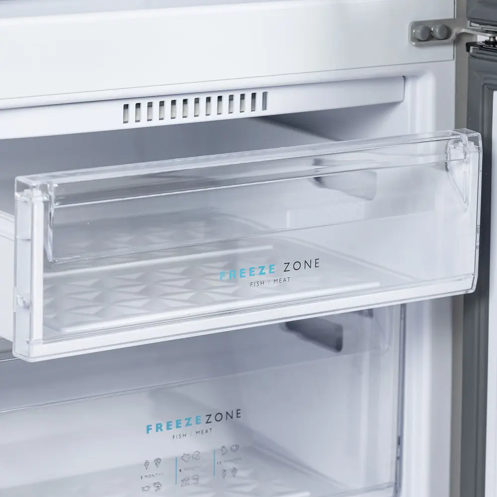 Фото 7 Отдельностоящий холодильник Бирюса M551 58x145 см цвет серебристый металлик Фото 7 Отдельностоящий холодильник Бирюса M551 58x145 см цвет серебристый металлик