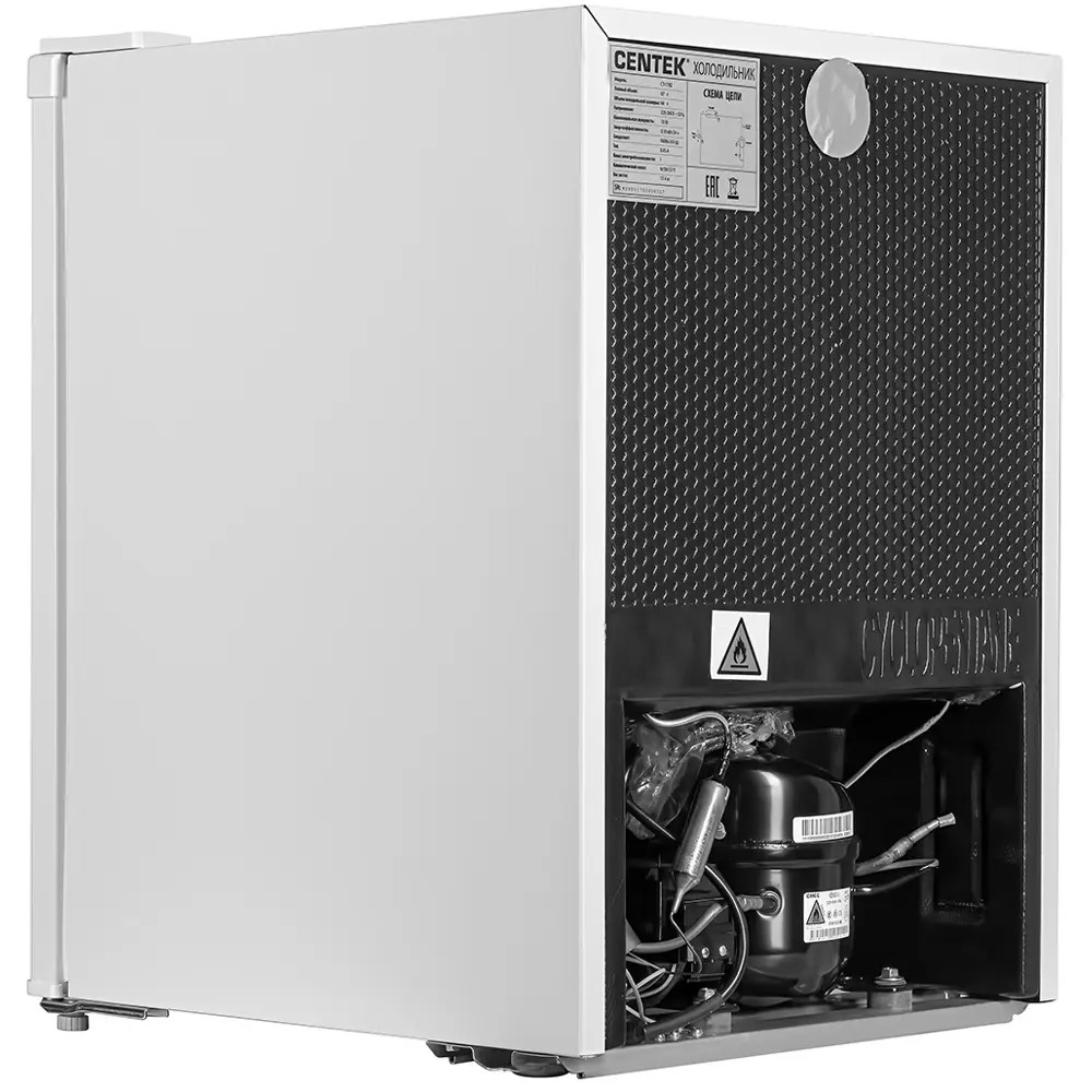 Фото 7 Отдельностоящий холодильник Centek CT-1702 44.5x63 см цвет белый Фото 7 Отдельностоящий холодильник Centek CT-1702 44.5x63 см цвет белый