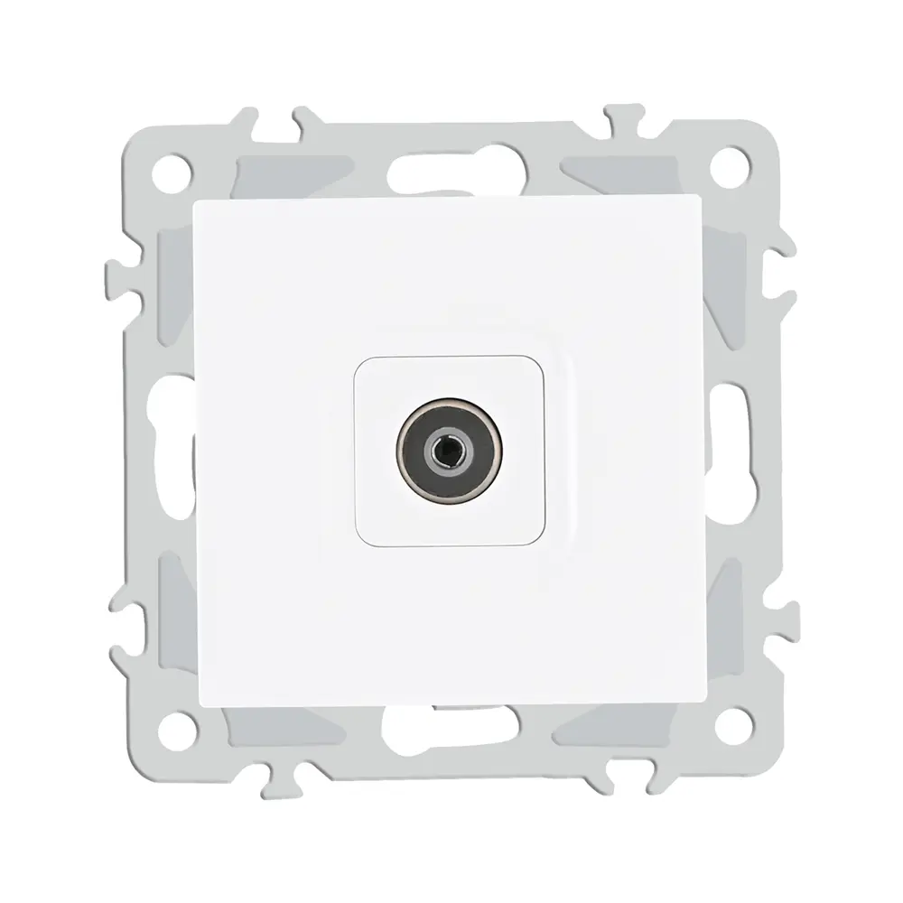 Фото 5 ТВ-розетка встраиваемая Arte milano 206.43-1.white цвет белый Фото 5 ТВ-розетка встраиваемая Arte milano 206.43-1.white цвет белый