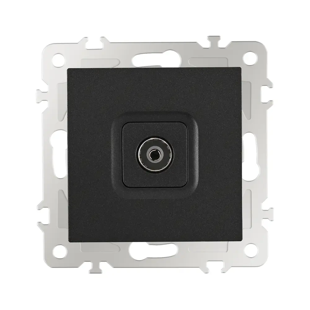 Фото 5 ТВ-розетка встраиваемая Arte milano 206.43-1.black цвет черный Фото 5 ТВ-розетка встраиваемая Arte milano 206.43-1.black цвет черный