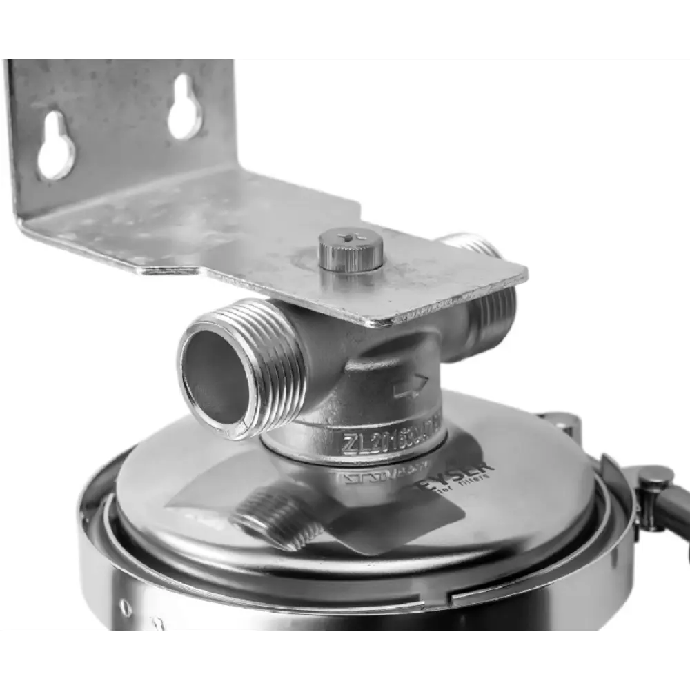 Фото 8 Корпус фильтра Гейзер BB10 для ХВС 1" НР нержавеющая сталь Фото 8 Корпус фильтра Гейзер BB10 для ХВС 1" НР нержавеющая сталь