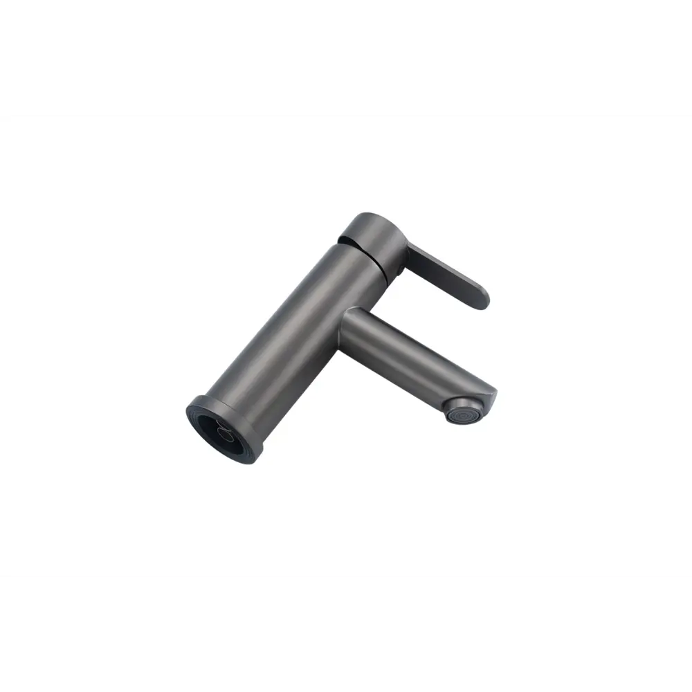 Фото 3 Смеситель для раковины Frap F10801-9 однорычажный цвет оружейная сталь Фото 3 Смеситель для раковины Frap F10801-9 однорычажный цвет оружейная сталь