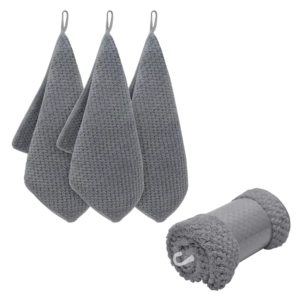 Фото 4 Полотенце махровое Bravo 30x30 см цвет 3 шт Фото 4 Полотенце махровое Bravo 30x30 см цвет 3 шт