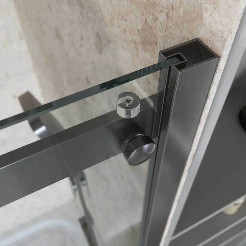 Фото 6 Душевой уголок Belbagno MARINO MARINO-2-A-2-90-C-GM квадратная 90x90см никелированный профиль эффект стекла прозрачный Фото 6 Душевой уголок Belbagno MARINO MARINO-2-A-2-90-C-GM квадратная 90x90см никелированный профиль эффект стекла прозрачный