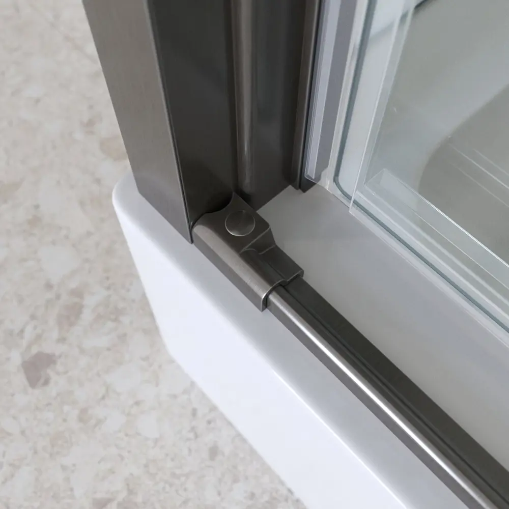 Фото 3 Душевой уголок Belbagno MARINO MARINO-2-AH-1-110/90-C-GM прямоугольная 110x90см никелированный профиль эффект стекла прозрачный Фото 3 Душевой уголок Belbagno MARINO MARINO-2-AH-1-110/90-C-GM прямоугольная 110x90см никелированный профиль эффект стекла прозрачный