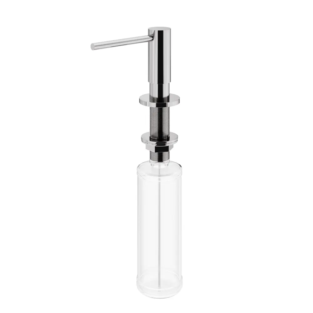 Фото 2 Дозатор для кухонной мойки Sancos SC40100BN 500 мл брашированный никель Фото 2 Дозатор для кухонной мойки Sancos SC40100BN 500 мл брашированный никель