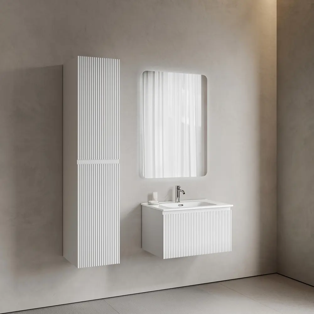 Фото 3 Тумба под раковину подвесная Sancos SNR1.070W 69см цвет bianco Фото 3 Тумба под раковину подвесная Sancos SNR1.070W 69см цвет bianco