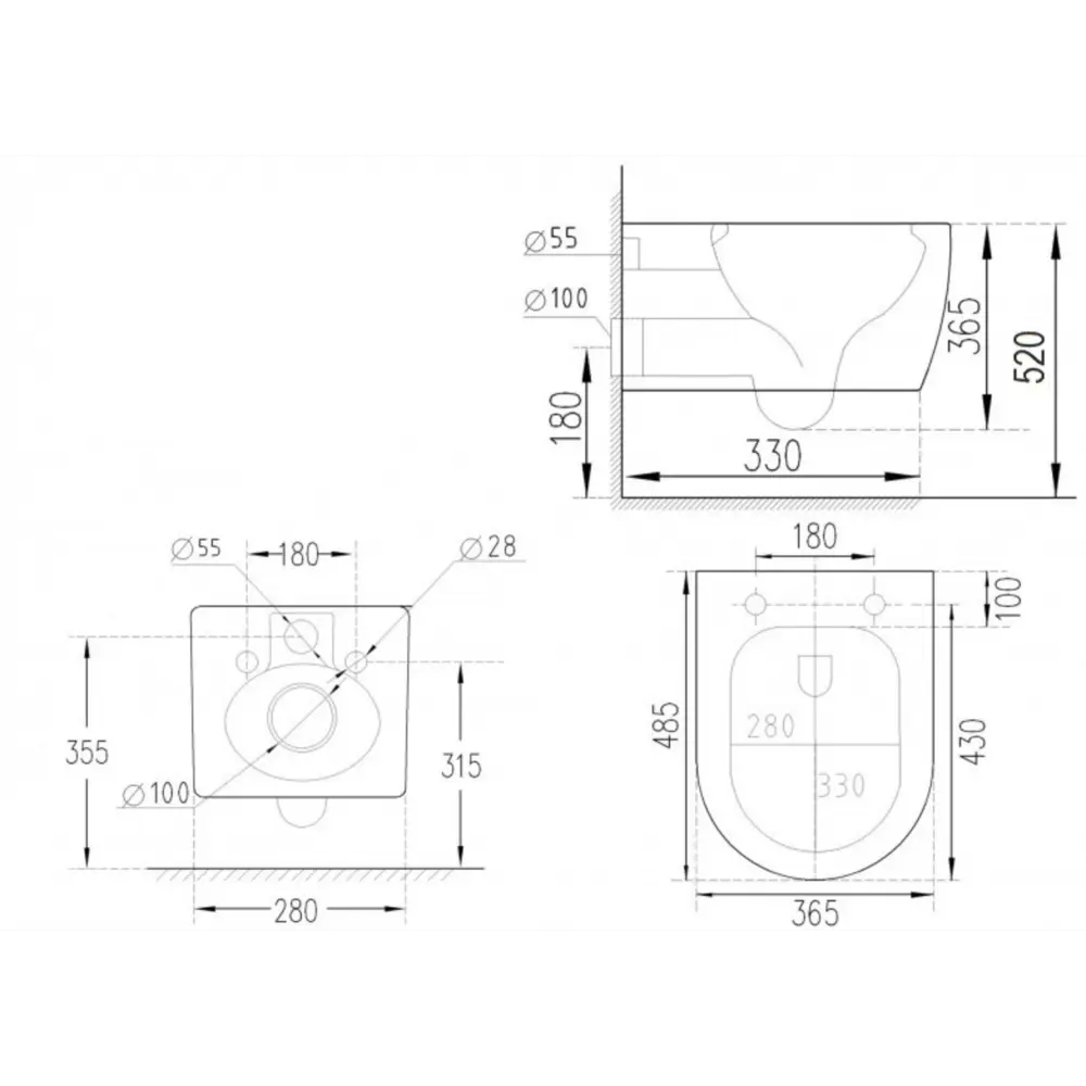Фото 6 Комплект инсталляция Tece Tecebase 2.0 9400412 унитаз Esbano Teruel-WBN безободковый с функцией биде Фото 6 Комплект инсталляция Tece Tecebase 2.0 9400412 унитаз Esbano Teruel-WBN безободковый с функцией биде