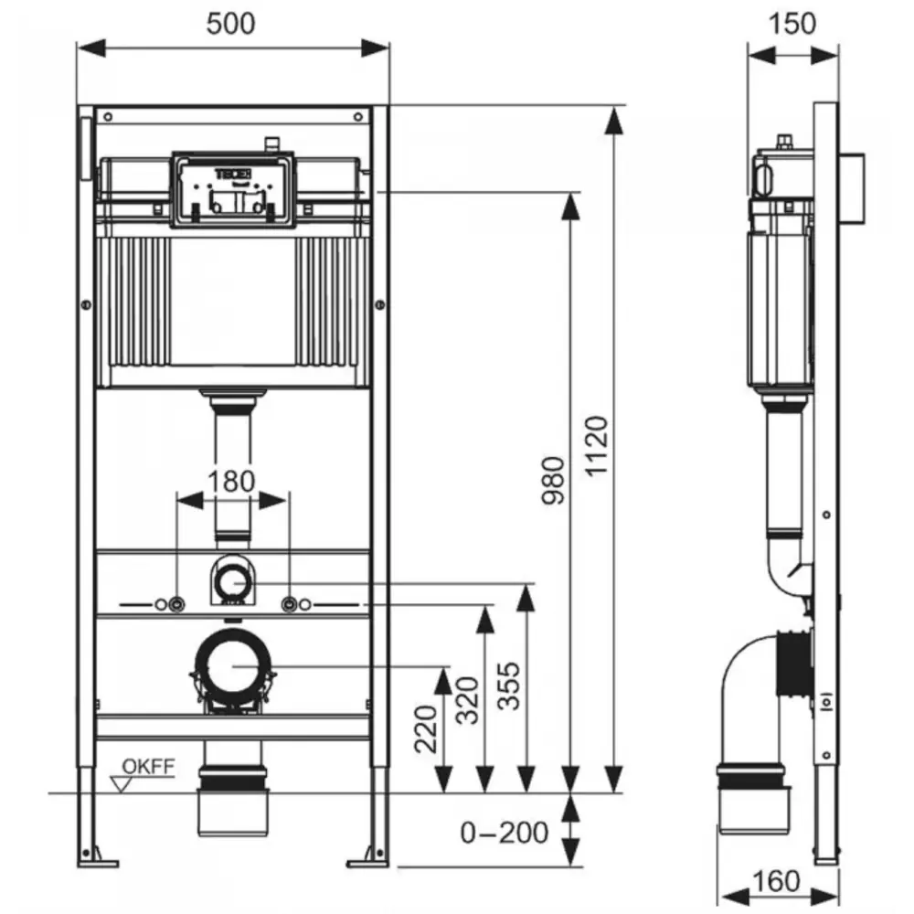 Фото 5 Комплект инсталляция Tece Tecebase 2.0 9400412 унитаз Esbano Teruel-WBN безободковый с функцией биде Фото 5 Комплект инсталляция Tece Tecebase 2.0 9400412 унитаз Esbano Teruel-WBN безободковый с функцией биде