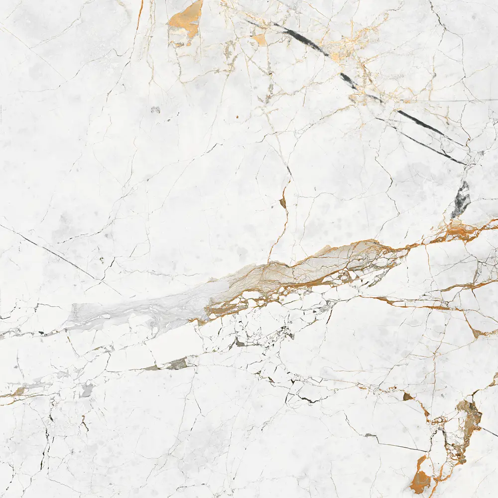 Фото 2 Керамогранит Duna Magnum White Carving 60x60 матовый карвинг цвет серый 1.44 м²