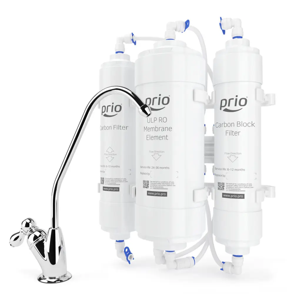 Фото 2 Система обратного осмоса Prio Econic Osmos OD310 быстросъёмная 3 ступени без бака Фото 2 Система обратного осмоса Prio Econic Osmos OD310 быстросъёмная 3 ступени без бака