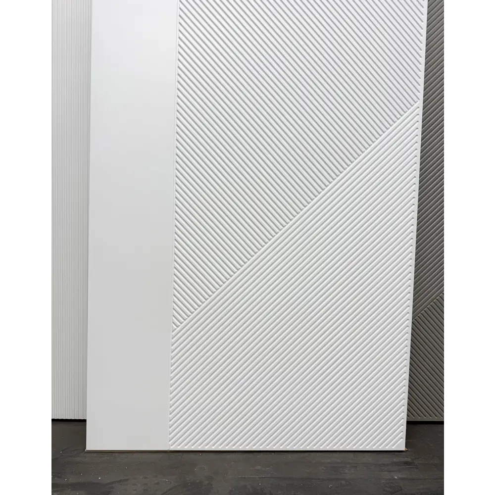 Фото 7 Комплект межкомнатной двери Wanmark Синди-13 глухая 200x80см эмаль цвет белый с коробом и наличниками Фото 7 Комплект межкомнатной двери Wanmark Синди-13 глухая 200x80см эмаль цвет белый с коробом и наличниками