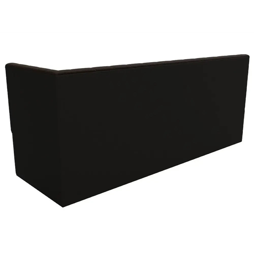 Фото 7 Диван кухонный прямой Маркиз с углом справа Лига диванов 112836 182x85x62 см микровельвет цвет коричневый