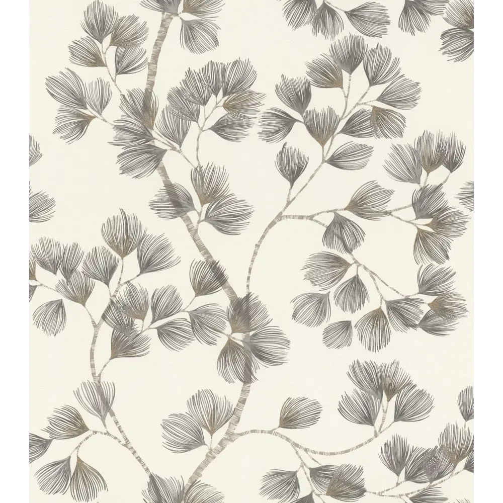 Фото 2 Обои флизелиновые Rasch Allegretto 0.53 м цвет белый;серый;коричневый;темно-серый;медь 866933_92587274 Фото 2 Обои флизелиновые Rasch Allegretto 0.53 м цвет белый;серый;коричневый;темно-серый;медь 866933_92587274