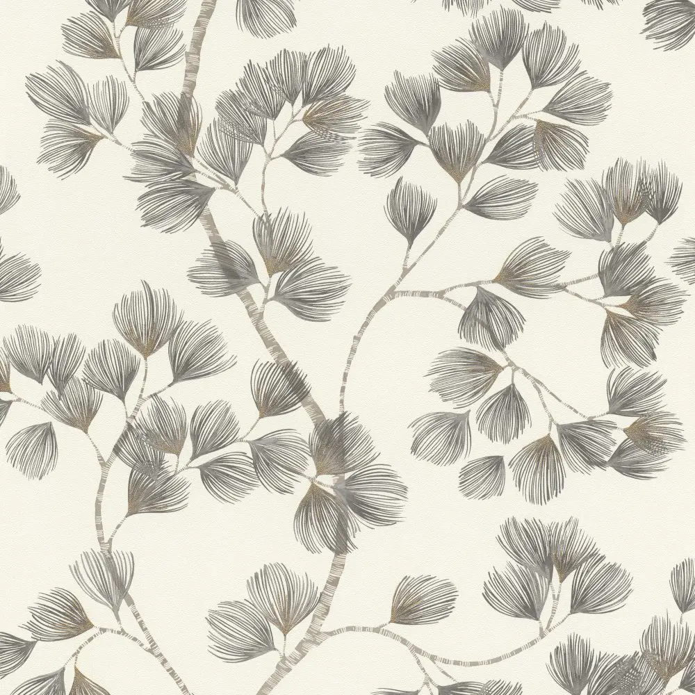 Фото Обои флизелиновые Rasch Allegretto 0.53 м цвет белый;серый;коричневый;темно-серый;медь 866933_92587274 Фото Обои флизелиновые Rasch Allegretto 0.53 м цвет белый;серый;коричневый;темно-серый;медь 866933_92587274