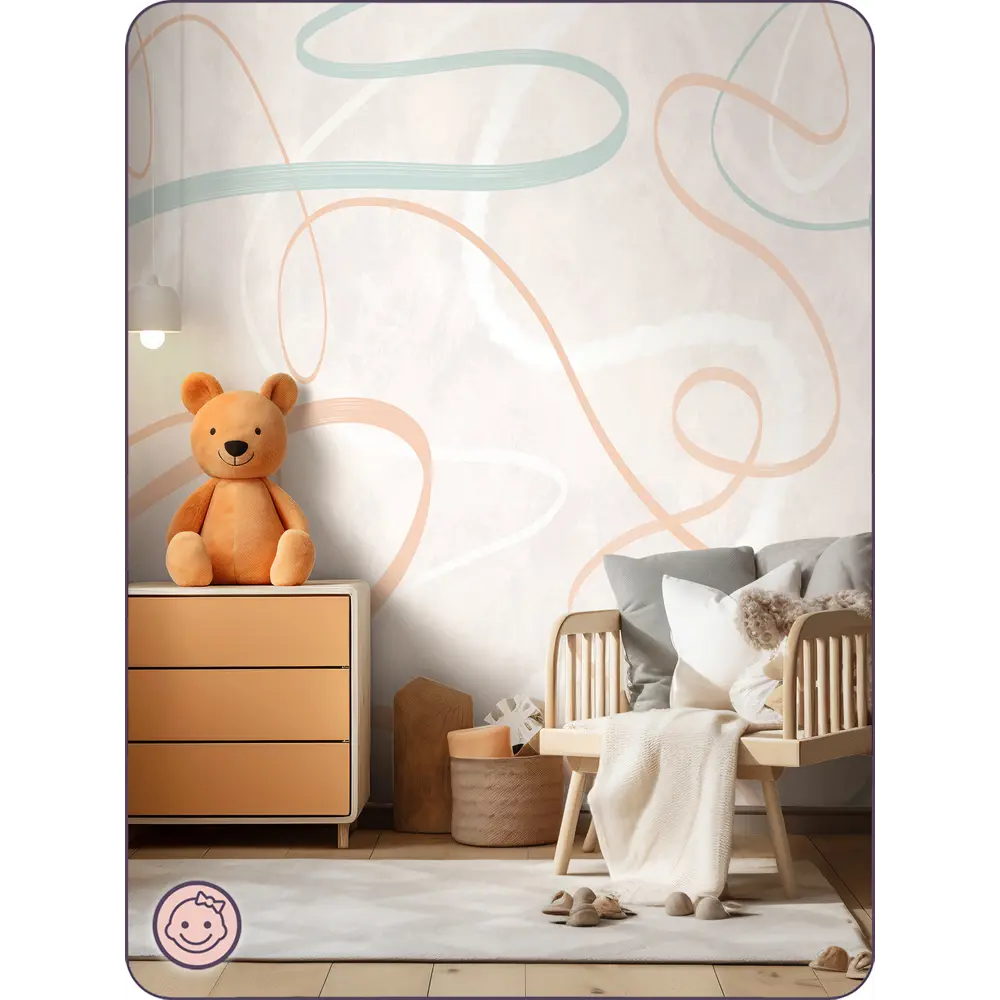 Фото 2 Фотообои флизелиновые Barton wall 3d абстракция линии 200x270 см Фото 2 Фотообои флизелиновые Barton wall 3d абстракция линии 200x270 см