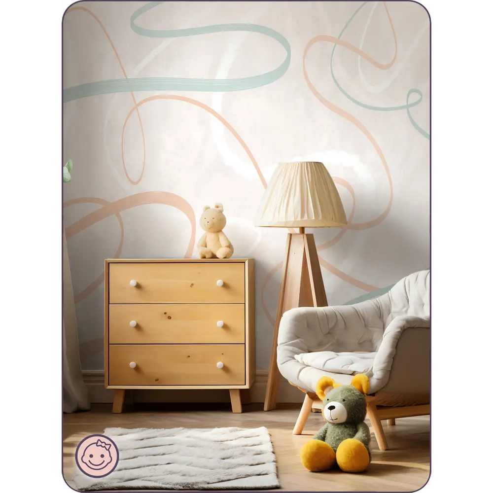 Фото 3 Фотообои флизелиновые Barton wall 3d абстракция линии 300x270 см Фото 3 Фотообои флизелиновые Barton wall 3d абстракция линии 300x270 см