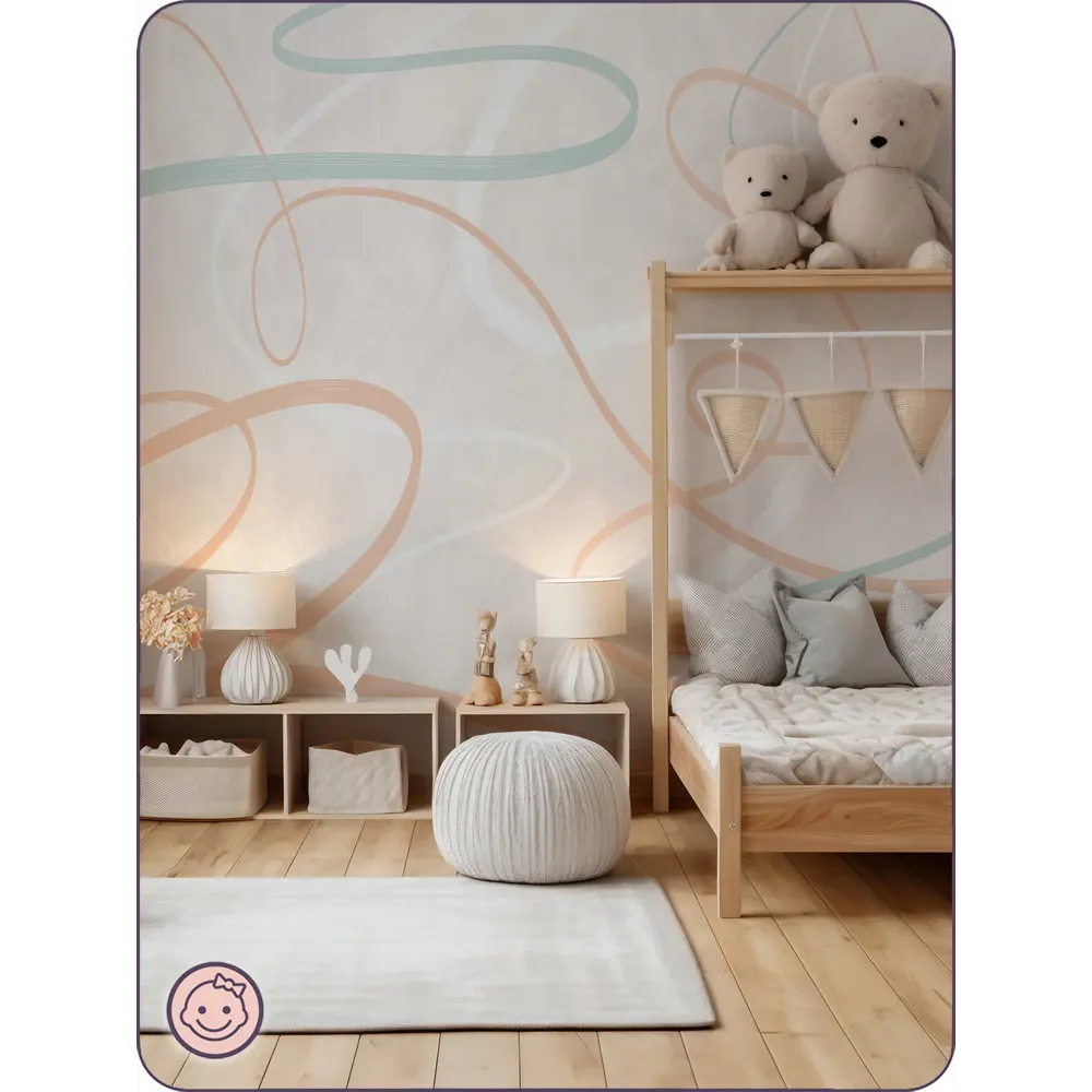 Фото 4 Фотообои флизелиновые Barton wall 3d абстракция линии 400x270 см Фото 4 Фотообои флизелиновые Barton wall 3d абстракция линии 400x270 см