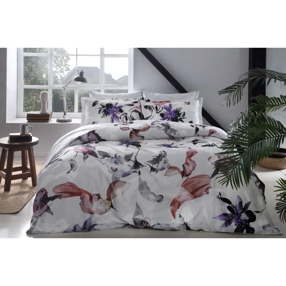 Фото Комплект постельного белья Tac 2084-62465, евро, сатин Фото Комплект постельного белья Tac 2084-62465, евро, сатин