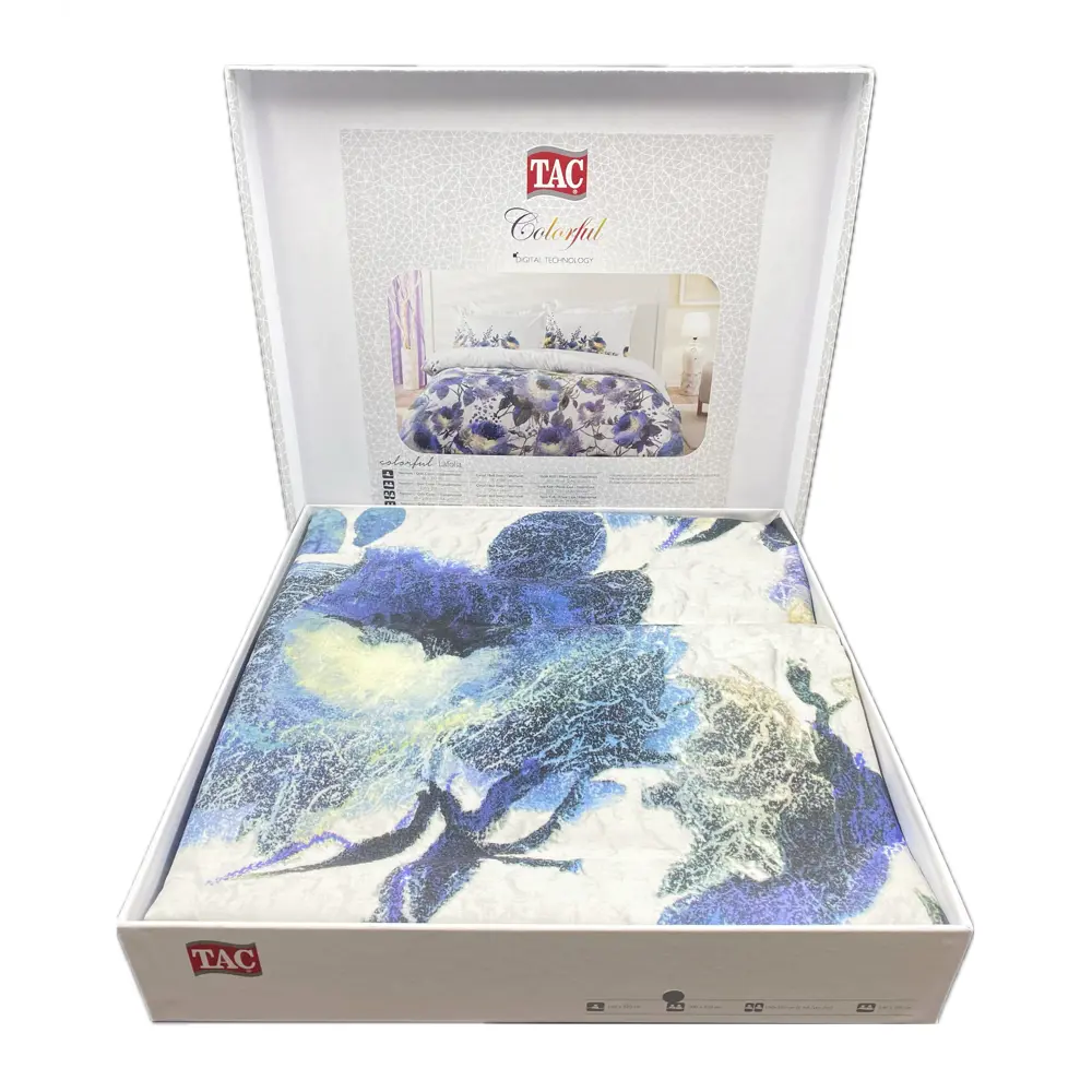 Фото 3 Комплект постельного белья Tac Digital сатин евро наволочки 50 x 70- 4 шт цвет фиолетовый Фото 3 Комплект постельного белья Tac Digital сатин евро наволочки 50 x 70- 4 шт цвет фиолетовый