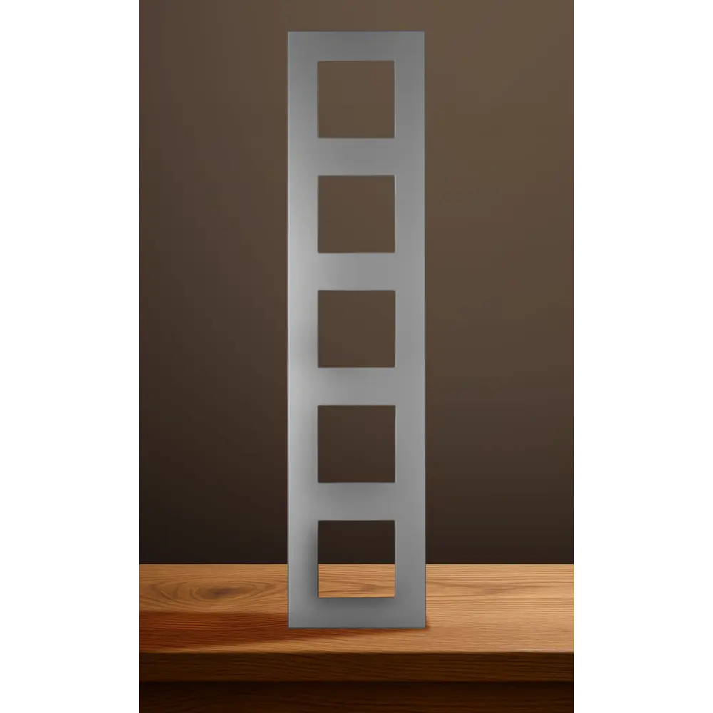 Фото 7 Рамка для розеток и выключателей Vell GY5P-PC 5 постов цвет серый Фото 7 Рамка для розеток и выключателей Vell GY5P-PC 5 постов цвет серый