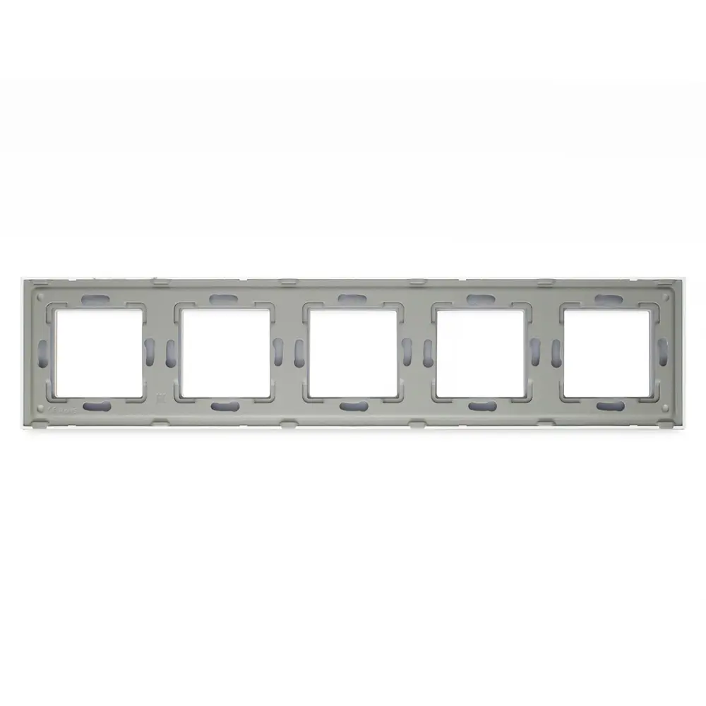 Фото 2 Рамка для розеток и выключателей Vell BK5P-GL 5 постов цвет черный Фото 2 Рамка для розеток и выключателей Vell BK5P-GL 5 постов цвет черный