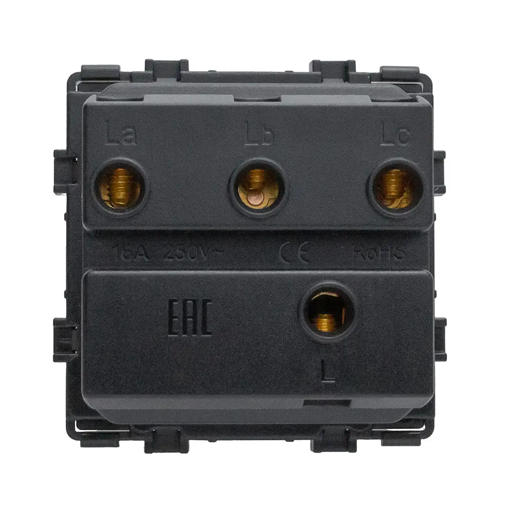 Фото 3 Выключатель встраиваемый Vell 1379038 3 клавиши цвет белый Фото 3 Выключатель встраиваемый Vell 1379038 3 клавиши цвет белый