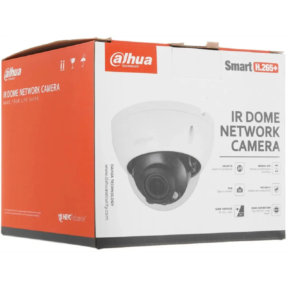 Фото 8 Видеокамера IP Dahua DH-IPC-HDBW1431RP-ZS-S4 2.8-12 мм белая