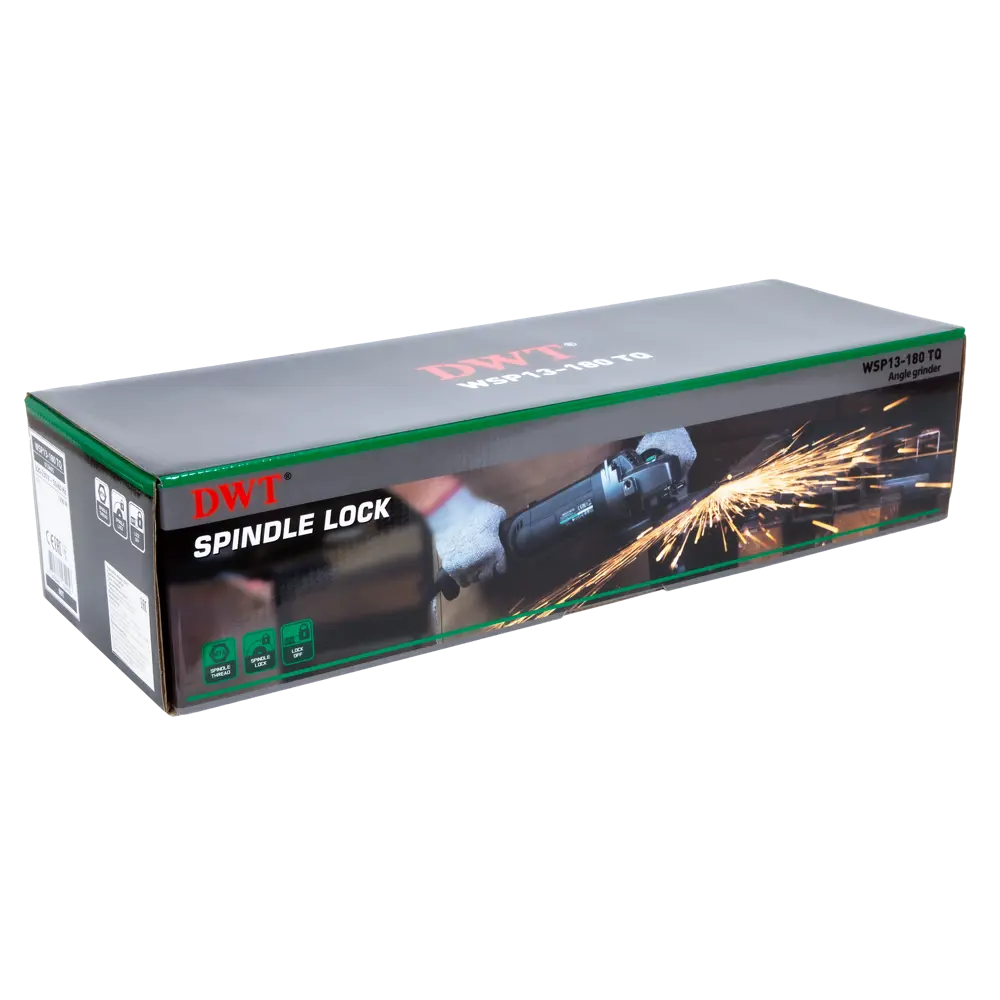 Фото 8 УШМ Dwt WSP13-180 TQ, 1300 Вт, 180 мм
