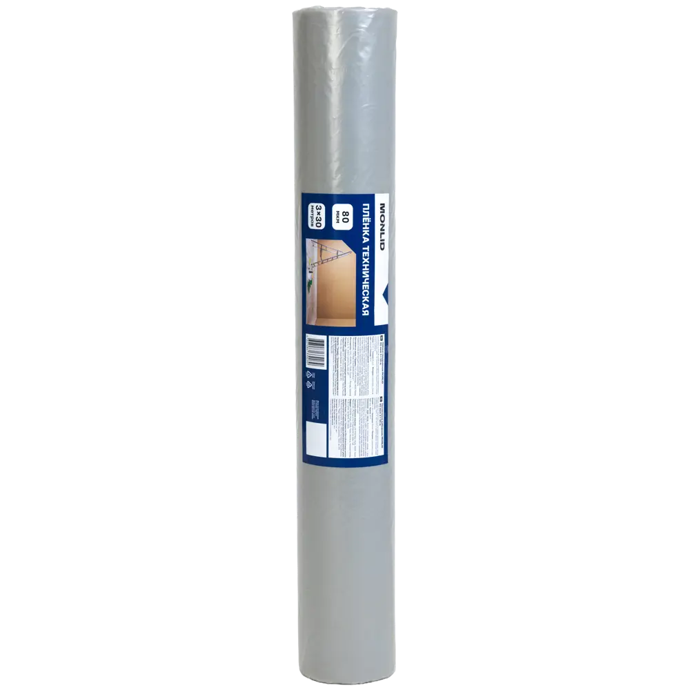 Фото Пленка техническая MONLID 80 мкм 3x30 м Фото Пленка техническая MONLID 80 мкм 3x30 м