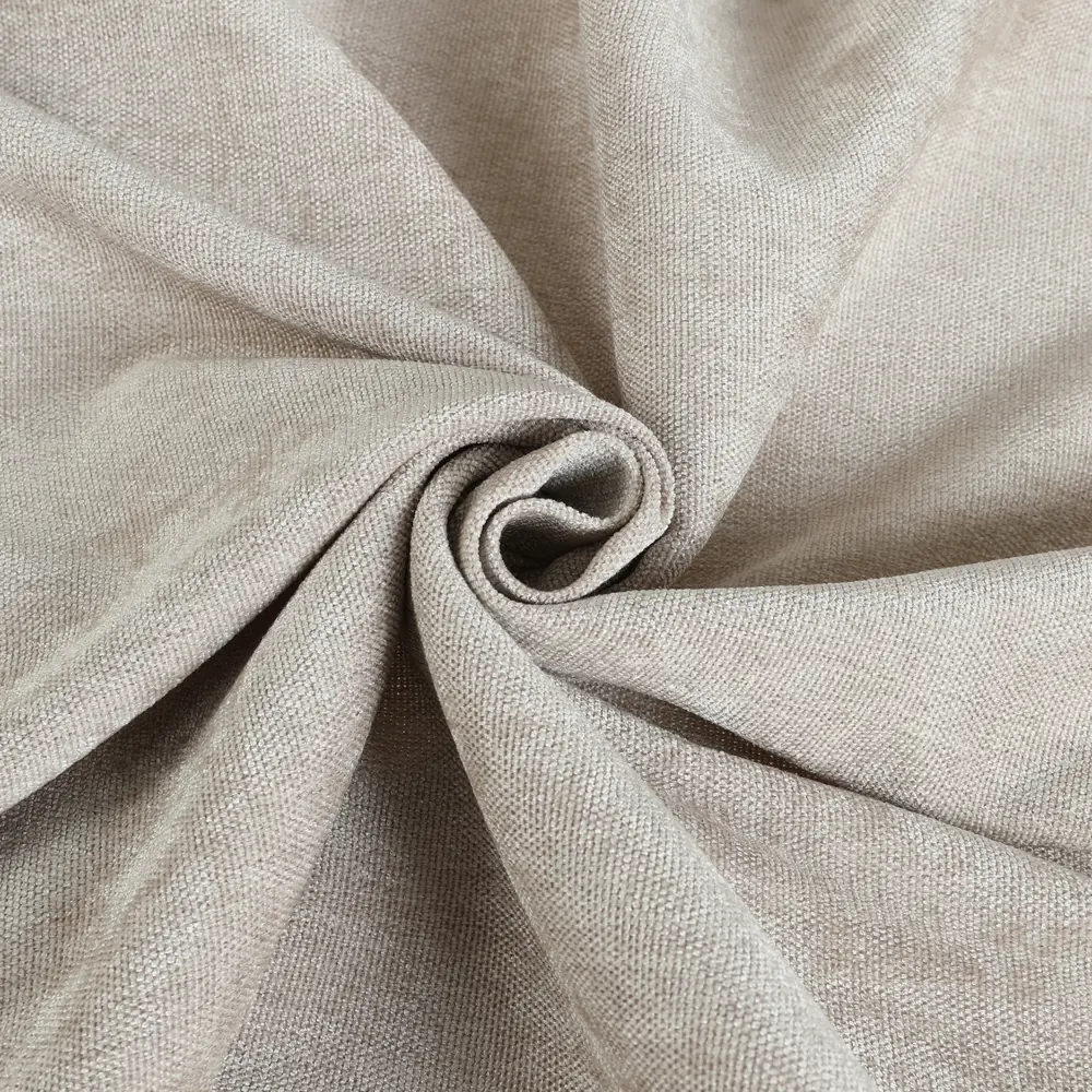 Фото 2 Штора на ленте Меланж 200x280 см цвет бежевый Фото 2 Штора на ленте Меланж 200x280 см цвет бежевый