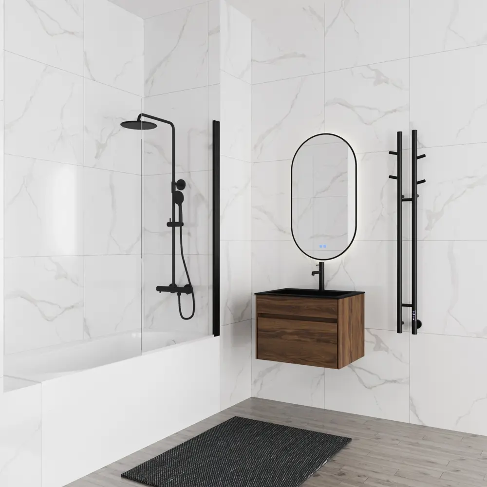 Фото 10 Ванна Vincea VBT-2B150-FR с каркасом 150x70x48 см акриловая цвет белый Фото 10 Ванна Vincea VBT-2B150-FR с каркасом 150x70x48 см акриловая цвет белый