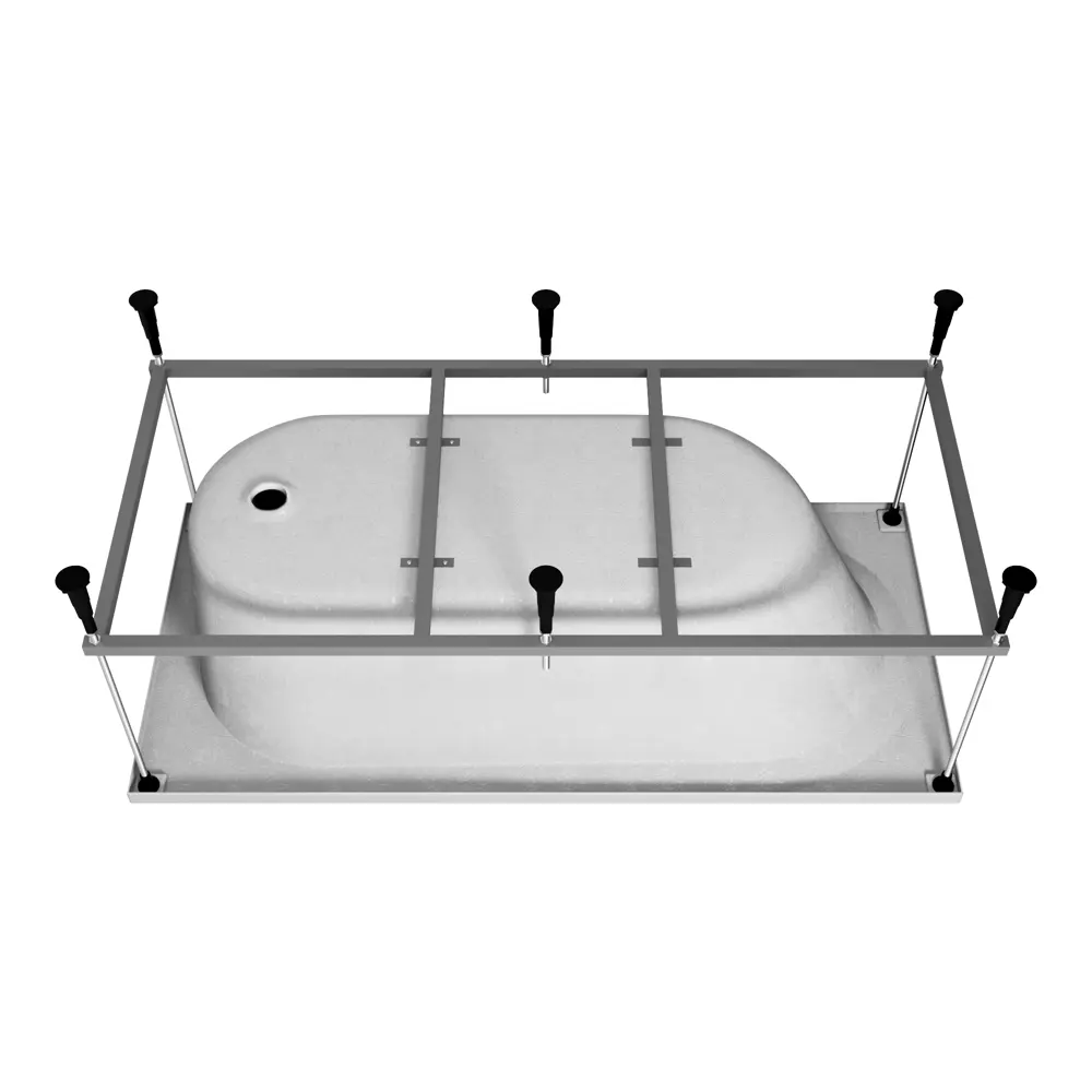 Фото 16 Ванна Vincea VBT-2B150-FR с каркасом 150x70x48 см акриловая цвет белый Фото 16 Ванна Vincea VBT-2B150-FR с каркасом 150x70x48 см акриловая цвет белый