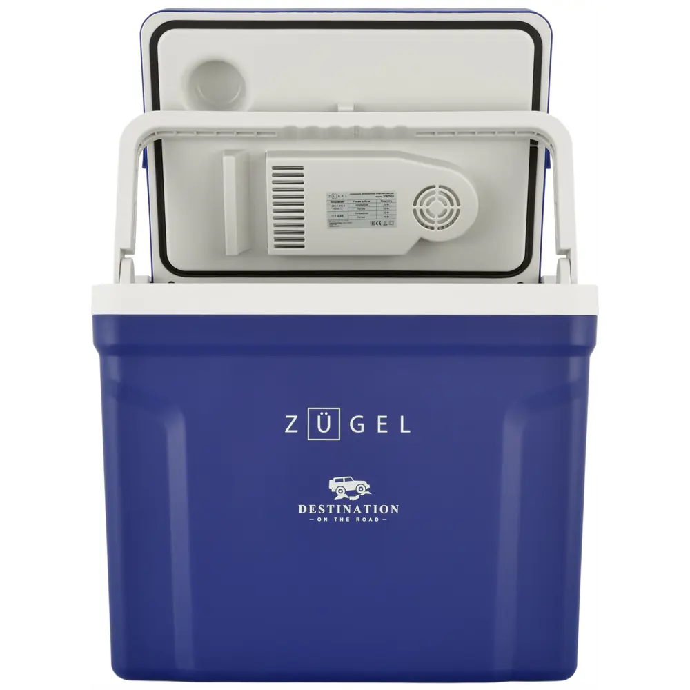 Фото 10 Автохолодильник Zugel ZCR251D синий Фото 10 Автохолодильник Zugel ZCR251D синий