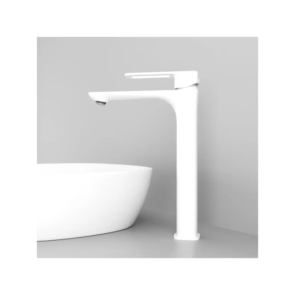 Фото 7 Смеситель для раковины Iddis Slide SLIWT01i01, латунь, Белый