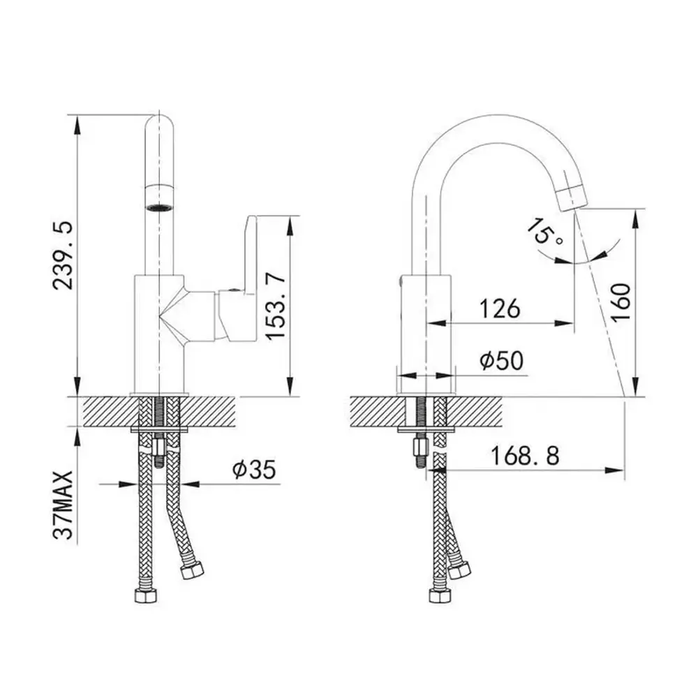 Фото 3 Смеситель для раковины Iddis Sena SENSBR0i01 Фото 3 Смеситель для раковины Iddis Sena SENSBR0i01