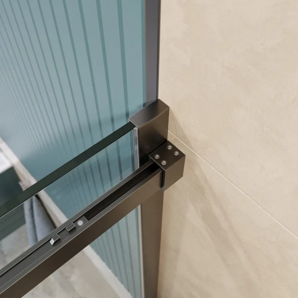 Фото 6 Душевая дверь Belbagno SOFT_CLOSE-2-BF-1-180-C-GM 180см эффект стекла прозрачный раздвижной Фото 6 Душевая дверь Belbagno SOFT_CLOSE-2-BF-1-180-C-GM 180см эффект стекла прозрачный раздвижной