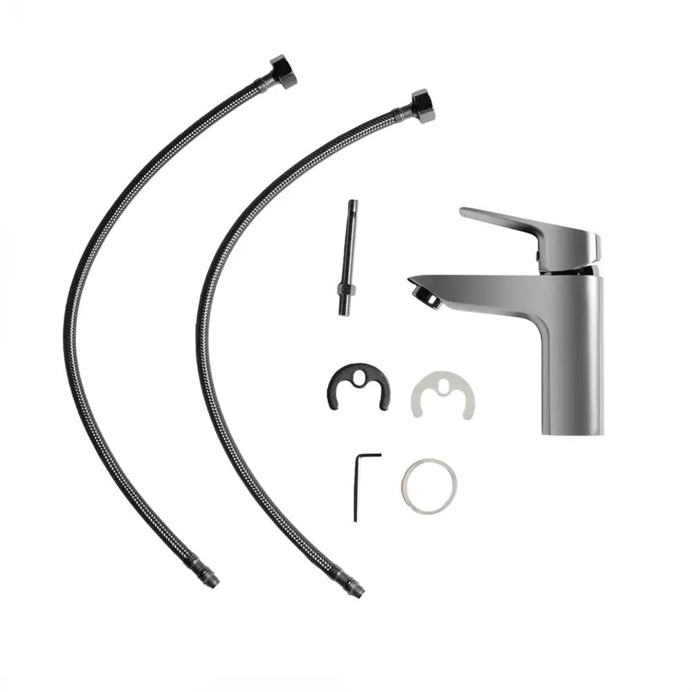 Фото 7 Смеситель для раковины Royce Abby RCM-120301CR однорычажный цвет хром Фото 7 Смеситель для раковины Royce Abby RCM-120301CR однорычажный цвет хром