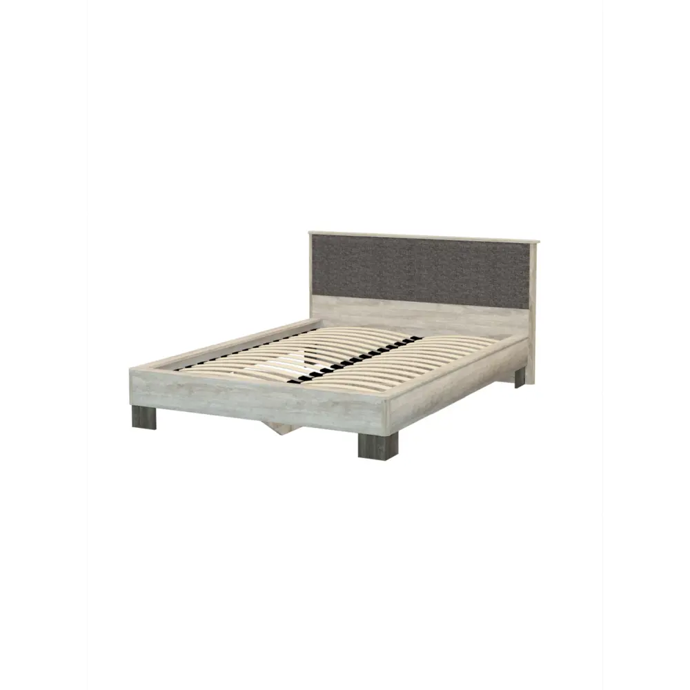 Фото Кровать Росток Версаль 2 140x200 см цвет дуб баррик/ясень анкор Фото Кровать Росток Версаль 2 140x200 см цвет дуб баррик/ясень анкор