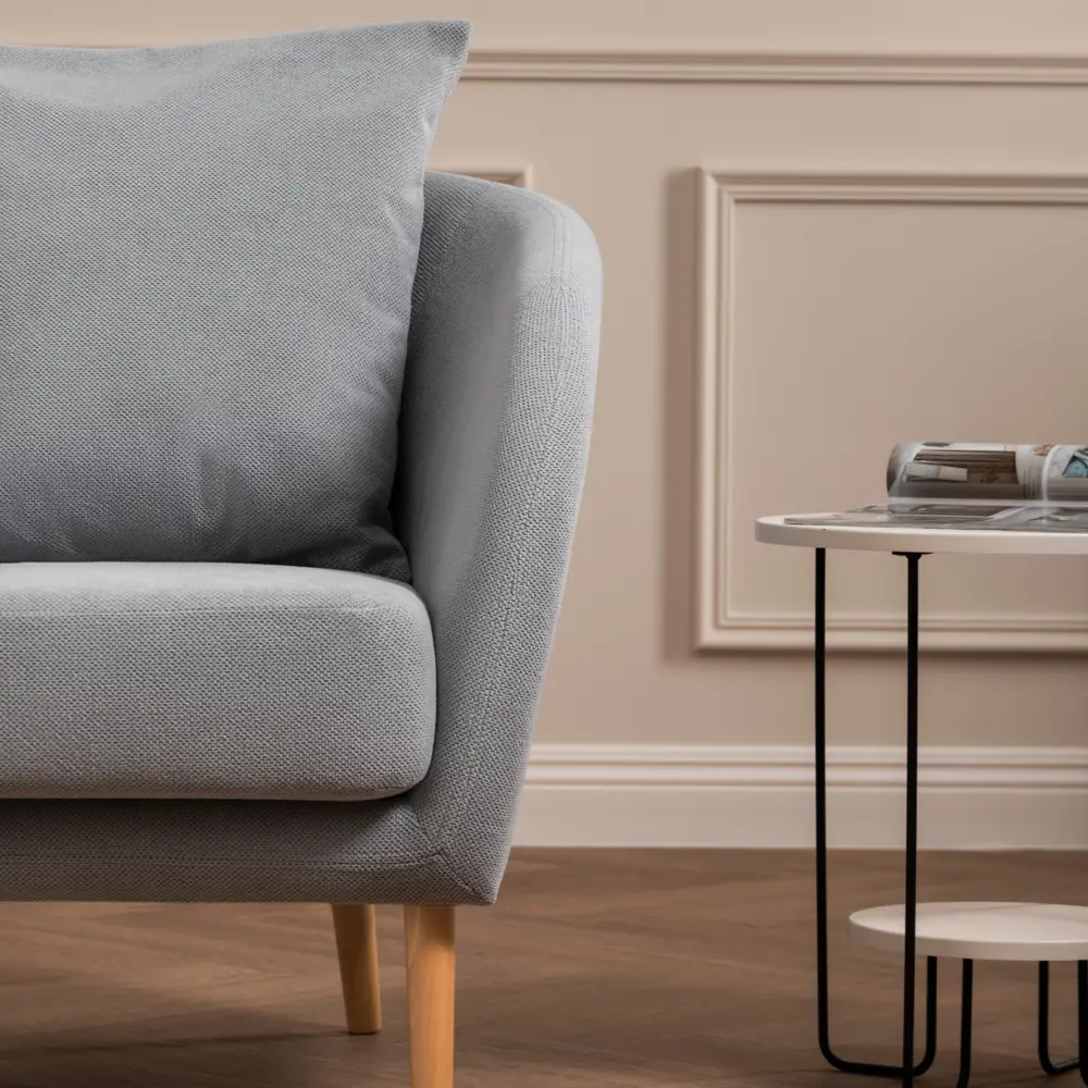 Фото 14 Кресло Egregor Кенни ТК 596 Mikea 12 77x78x81 см велюр цвет серо-голубой Фото 14 Кресло Egregor Кенни ТК 596 Mikea 12 77x78x81 см велюр цвет серо-голубой